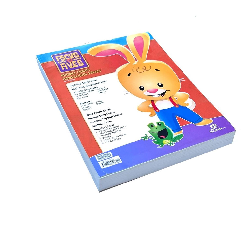BJU PRESS HOMESCHOOL K5 Phonics Charts, 4th ed.